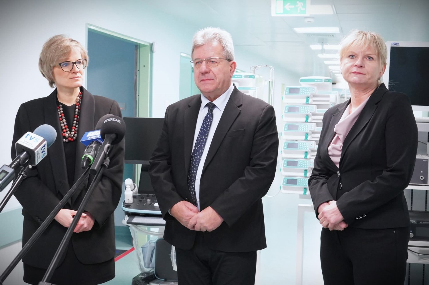 08.01.2026. Skarżysko-Kamienna. Zespół Opieki Zdrowotnej w Skarżysku-Kamiennej. Konferencja prasowa / Fot. Izabela Mortas-Rubak - Radio Kielce