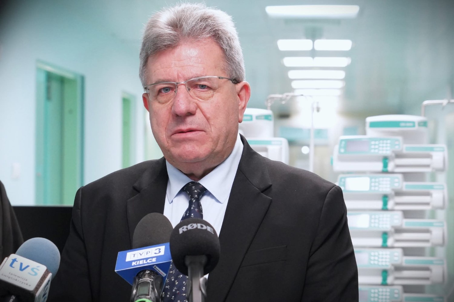 Skarżyski szpital z mobilnym sprzętem na wypadek kryzysu