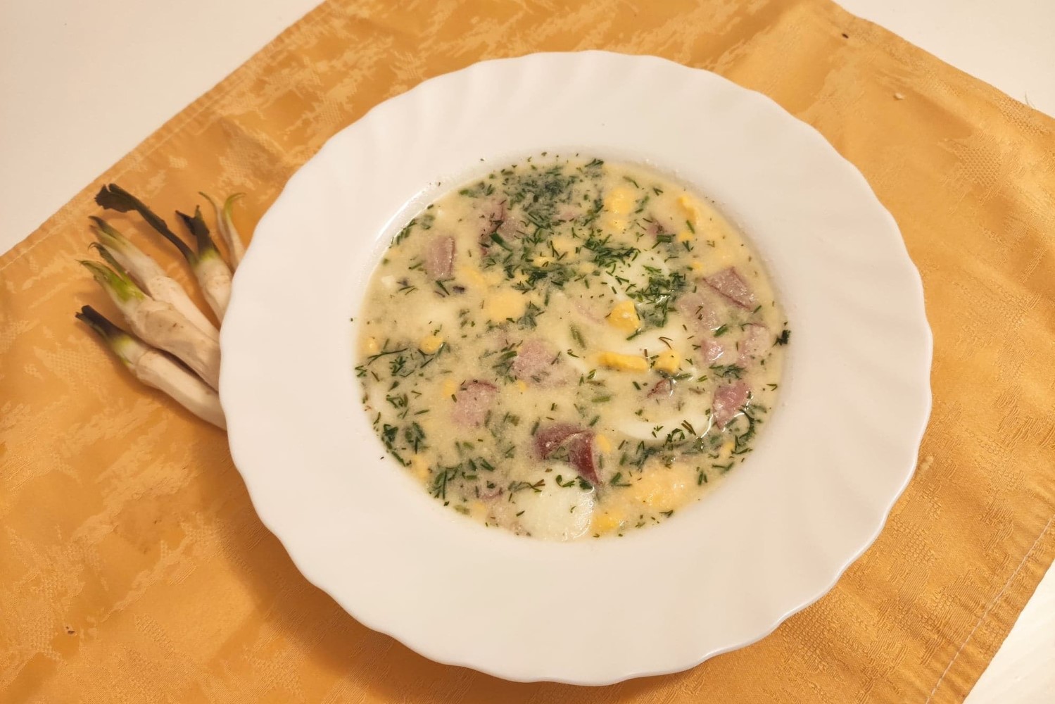 Zupa chrzanowa na rozgrzewkę