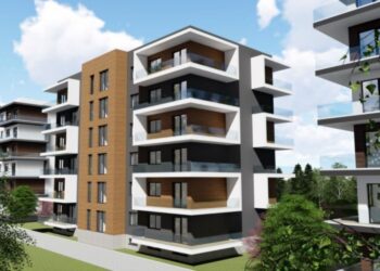 Ostrowiec Świętokrzyski. Wizualizacja bloku przy ul. Hubalczyków / Fot. materiały prasowe