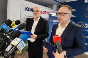 14.01.2026. Kielce. Konferencja parlamentarzystów Kolalicji Obywatelskiej / Fot. Dariusz Kuc - Radio Kielce