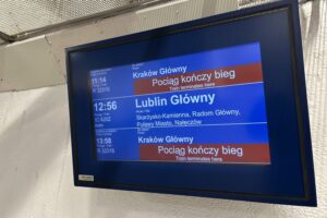 21.01.2026. Kielce. Dworzec Kielce Główne / Fot. Marcin Marszałek - Radio Kielce