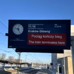 21.01.2026. Kielce. Dworzec Kielce Główne / Fot. Marcin Marszałek - Radio Kielce