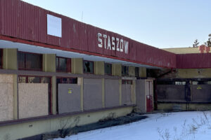 31.01.2026. Staszów. Dworzec kolejowy / Fot. Robert Felczak – Radio Kielce