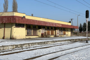31.01.2026. Staszów. Dworzec kolejowy / Fot. Robert Felczak – Radio Kielce