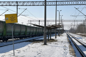 31.01.2026. Staszów. Dworzec kolejowy / Fot. Robert Felczak – Radio Kielce