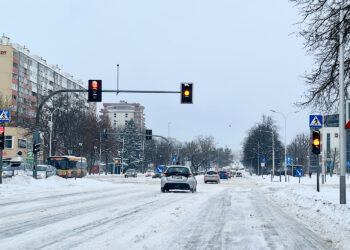 12.01.2025. Kielce. Zima / Fot. Wiktor Taszłow - Radio Kielce