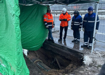 Awaria magistrali ciepłowniczej już usunięta