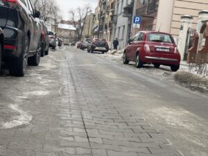 29.01.2026. Kielce. Ulica Słowackiego / Fot. Wiktor Taszłow - Radio Kielce