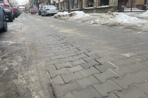 29.01.2026. Kielce. Ulica Słowackiego / Fot. Wiktor Taszłow - Radio Kielce