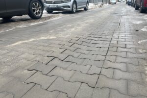 29.01.2026. Kielce. Ulica Słowackiego / Fot. Wiktor Taszłow - Radio Kielce