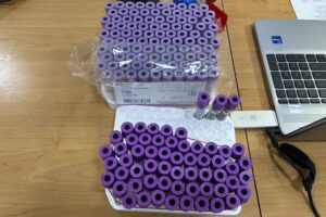 12.01.2026. Kielce. Akcja honorowego dawstwa krwi w Collegium Medicum UJK / Fot. Iwona Murawska-Bujnowicz - Radio Kielce