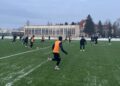07.01.2025. Ostrowiec Świętokrzyski. Trening piłkarzy KSZO Ostrowiec / Fot. Kamil Król - Radio Kielce