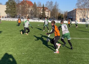 17.01.2026. Ostrowiec Świętokrzyski. Sparing KSZO - Wisłoka / Fot. Kamil Król - Radio Kielce