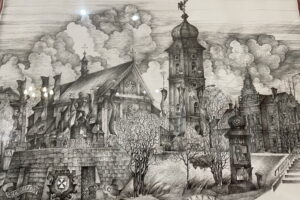 Prace znanego artysty na wystawie w ratuszu - Radio Kielce