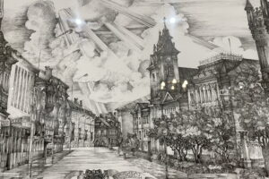 Prace znanego artysty na wystawie w ratuszu - Radio Kielce