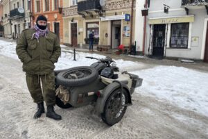 Motopiknik jedna z atrakcji WOŚP w Sandomierzu - Radio Kielce 25.01.2026. Sandomierz. Motopiknik / Fot. Grażyna Szlęzak-Wójcik - Radio Kielce