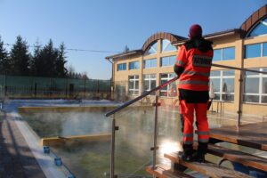 Basen termalny w Kazimierzy Wielkiej / Fot. Marta Gajda-Kruk - Radio Kielce