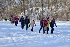 18.01.2026. Miedziana Góra. Rajd pieszy szlakiem idei Stanisława Staszica / Fot. Jarosław Kubalski - Radio Kielce