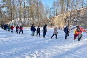 18.01.2026. Miedziana Góra. Rajd pieszy szlakiem idei Stanisława Staszica / Fot. Jarosław Kubalski - Radio Kielce