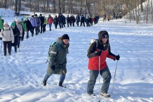 18.01.2026. Miedziana Góra. Rajd pieszy szlakiem idei Stanisława Staszica / Fot. Jarosław Kubalski - Radio Kielce