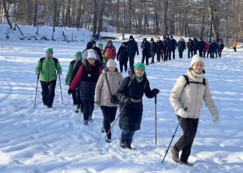 18.01.2026. Miedziana Góra. Rajd pieszy szlakiem idei Stanisława Staszica / Fot. Jarosław Kubalski - Radio Kielce