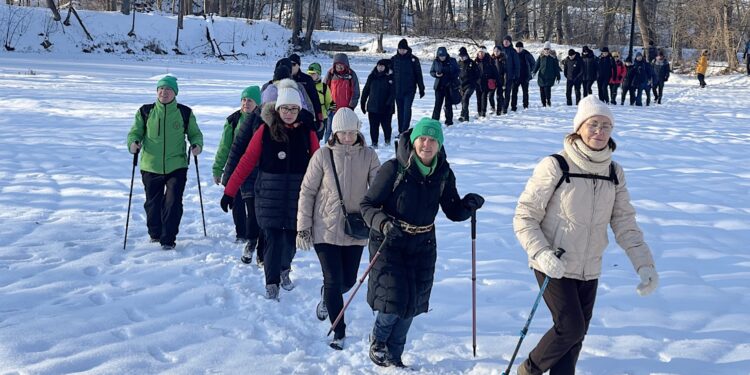 18.01.2026. Miedziana Góra. Rajd pieszy szlakiem idei Stanisława Staszica / Fot. Jarosław Kubalski - Radio Kielce