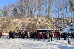 18.01.2026. Miedziana Góra. Rajd pieszy szlakiem idei Stanisława Staszica / Fot. Jarosław Kubalski - Radio Kielce