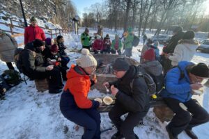 18.01.2026. Miedziana Góra. Rajd pieszy szlakiem idei Stanisława Staszica / Fot. Jarosław Kubalski - Radio Kielce