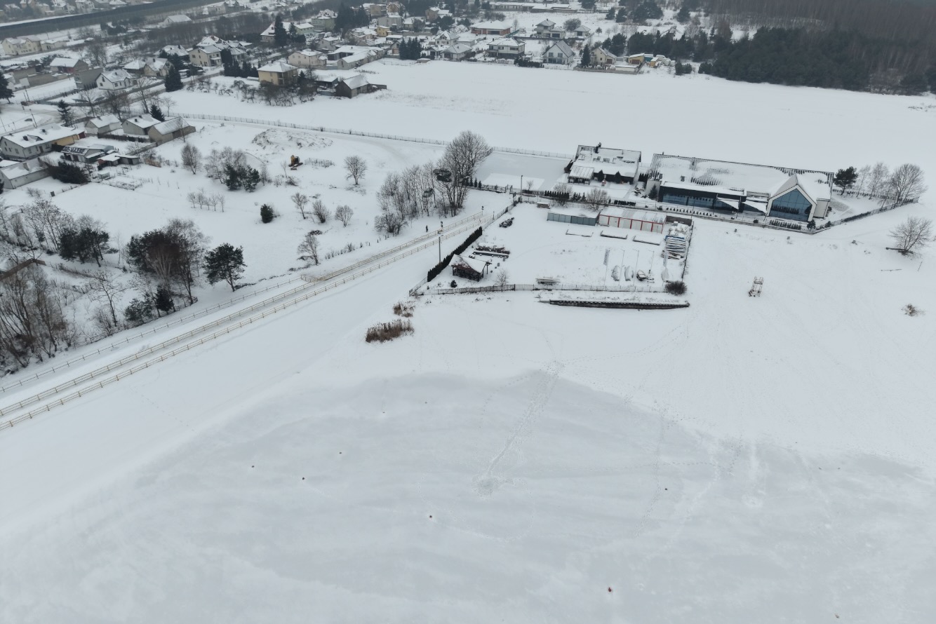 23.01.2026. Cedzyna. Zalew i tama w Cedzynie / Fot. Jarosław Kubalski – Radio Kielce
