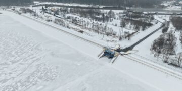 Tama na zalewie w Cedzynie jest jak nowa