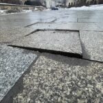 Przejazd przez Plac Moniuszki ponownie do naprawy