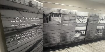27.01.2026. Kielce. Centrum Edukacyjnym IPN Przystanek Historia w Kielcach. Wystawa „Auschwitz historia prawdziwa” / Fot. Jarosław Kubalski - Radio Kielce