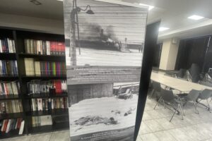 27.01.2026. Kielce. Centrum Edukacyjnym IPN Przystanek Historia w Kielcach. Wystawa „Auschwitz historia prawdziwa” / Fot. Jarosław Kubalski - Radio Kielce