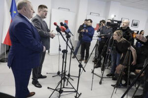 30.01.2026. Kielce. Kielecki Park Przemysłowy. Konferencja z udziałem Zarządu SSE „Starachowice” / Fot. Jarosław Kubalski - Radio Kielce