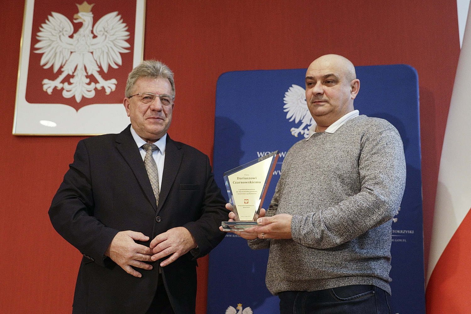 Kierowca bohater. Wyróżniony, bo odnalazł zaginione dziecko