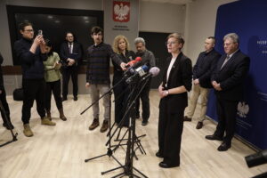 05.02.2026. Kielce. ŚUW. Konferencja na temat przekazania dodatkowych kompetencji Miejskiemu Konserwatorowi Zabytków w Kielcach. Na zdjęciu Świętokrzyski Wojewódzki Konserwator Zabytków Krzysztof Myśliński / Fot. Jarosław Kubalski - Radio Kielce