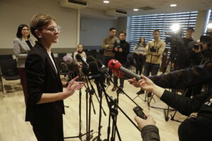 05.02.2026. Kielce. ŚUW. Konferencja na temat przekazania dodatkowych kompetencji Miejskiemu Konserwatorowi Zabytków w Kielcach. Na zdjęciu Świętokrzyski Wojewódzki Konserwator Zabytków Krzysztof Myśliński / Fot. Jarosław Kubalski - Radio Kielce