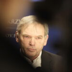 05.02.2026. Kielce. ŚUW. Konferencja na temat przekazania dodatkowych kompetencji Miejskiemu Konserwatorowi Zabytków w Kielcach. Na zdjęciu Świętokrzyski Wojewódzki Konserwator Zabytków Krzysztof Myśliński / Fot. Jarosław Kubalski - Radio Kielce