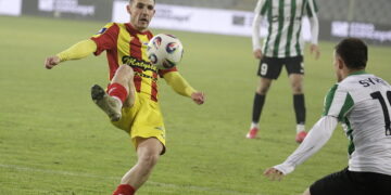 06.02.2026 Kielce. Mecz Korona Kielce - Zagłębie Lubin / Fot. Jarosław Kubalski - Radio Kielce