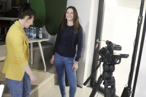 „Dzień dobry, to Ja! Rozmowy inne niż wszystkie w Radiu Kielce”. Katarzyna Wesołowska / Fot. Jarosław Kubalski – Radio Kielce