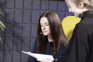 „Dzień dobry, to Ja! Rozmowy inne niż wszystkie w Radiu Kielce”. Katarzyna Wesołowska / Fot. Jarosław Kubalski – Radio Kielce