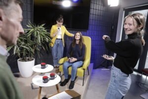 „Dzień dobry, to Ja! Rozmowy inne niż wszystkie w Radiu Kielce”. Katarzyna Wesołowska / Fot. Jarosław Kubalski – Radio Kielce