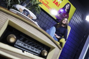 „Dzień dobry, to Ja! Rozmowy inne niż wszystkie w Radiu Kielce”. Katarzyna Wesołowska / Fot. Jarosław Kubalski – Radio Kielce