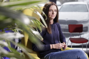 „Dzień dobry, to Ja! Rozmowy inne niż wszystkie w Radiu Kielce”. Katarzyna Wesołowska / Fot. Jarosław Kubalski – Radio Kielce