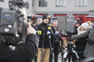 15.01.2026. Kielce. Podsumowanie inwestycji z Programu Ochrony Ludności i Obrony Cywilnej / Fot. Jarosław Kubalski - Radio Kielce