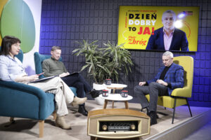 Dzień dobry, to ja. Rozmowy inne niż wszystkie w Radiu Kielce. Profesor Piotr Zbróg / Fot. Jarosław Kubalski – Radio Kielce