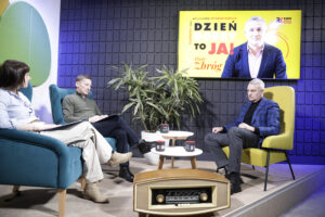 Dzień dobry, to ja. Rozmowy inne niż wszystkie w Radiu Kielce. Profesor Piotr Zbróg / Fot. Jarosław Kubalski – Radio Kielce