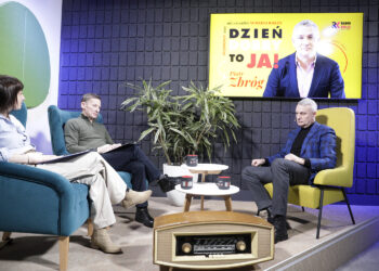 Dzień dobry, to ja. Rozmowy inne niż wszystkie w Radiu Kielce. Profesor Piotr Zbróg / Fot. Jarosław Kubalski – Radio Kielce