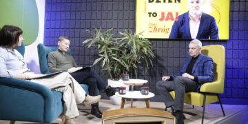 Dzień dobry, to ja. Rozmowy inne niż wszystkie w Radiu Kielce. Profesor Piotr Zbróg / Fot. Jarosław Kubalski – Radio Kielce